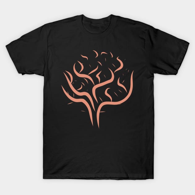 Small Tree T-Shirt by daghlashassan